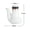 White, variant on Ceramic 160ml Sesame Oil Soy Sauce Vinegar Pot - Small Seasoning Bottle for Kitchen