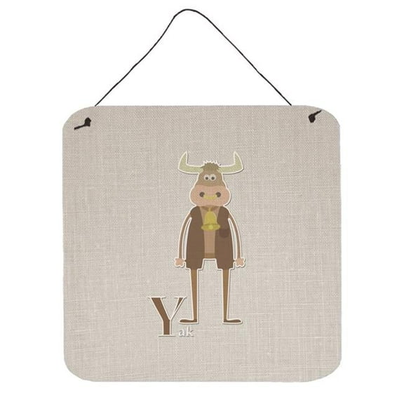 Alphabet Y for Yak Wall or Door Hanging Prints