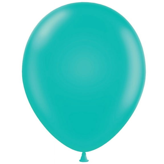 Tuf-Tex 5" Teal Latex Balloons (50 Ct)