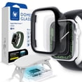 thumbnail image 1 of Protector de pantalla con forma de cúpula de cristal de 41 mm con carcasa metálica para Apple Watch 7 y 8, 1 of 6