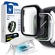 thumbnail image 1 of Protector de pantalla con forma de cúpula de cristal de 41 mm con carcasa metálica para Apple Watch 7 y 8, 1 of 6