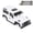 White, variant on Yihuala 1/16 Remote Control Car On-road Body Abs Car Shell 144mm Wheelbase for Drift Car Racing Model Modification Part
