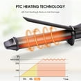 thumbnail image 7 of SKIMI Curling Iron,Hair Curling Wand with Ceramic Coating, Professional Hair Curler 1 inch, 7 of 7