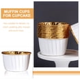 thumbnail image 3 of unbranded 50Ud Vasos De Para Muffins Dorados No Pegajosos Para Cocina Y Postres, 3 of 8