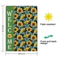 thumbnail image 5 of Spring Summer Sunflower Garden Flag 28x40 Inch Double Side for Outdoor Courtyard Garden Decor Flowers Welcome Holiday Flag for Outside Decoration, 5 of 6