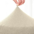 thumbnail image 4 of Chair Slipcover Elastic Stretchable Polyester Round Washable Stool Cushion For Home, 4 of 5