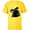 Yellow, variant on Star Wars Darth Vader and TIE Advanced Starfighter - Short Sleeve T-Shirt for Kids - Customized-Yellow
