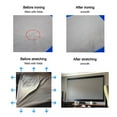 thumbnail image 3 of Portable Projector Screen Reflective Fabric Cloth Projection Curtain Highly Increase Brightness For Low Lumen Projectors ,Wrinkle-Resistant Design, 3 of 5