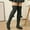 A, variant on Halloween Under $ 10 Stockings Christmas High Long Womens Over Knee Striped Socks Party Supply Gift Stockings