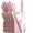 Crystal Pink, variant on Kitchen Knife Set with Block and Sharpener 15 Piece German High Carbon Stainless Steel Knives Sharp Blade Dishwasher Safe Deba Knives with Ergonomic Handle, Delicate Blue