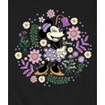 thumbnail image 3 of Disney - Vintage Minnie Floral Circle - Men's Crew Fleece Sweatshirt, 3 of 5