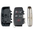 thumbnail image 4 of Funda De Mando A Distancia De Coche Inteligente Negra De 5 Botones Carcasa Apta Para Jaguar Para Land Rover Sweethay VI003030-00, 4 of 7