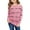 Pink, variant on Kids Toddler Baby Girls Spring Autumn Striped Long Sleeve Hoodie Sweatshirt Clothing