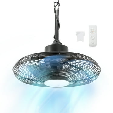 Vie Air 20 Inch 3 Speed Gazebo Outdoor Fan in Matte Black