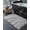 Grey, variant on Bathroom Rug Mat 24x36, Soft and Absorbent Marble Bath Mat, Non Slip Machine Washable Bath Rugs for Shower Floor, Tub, Sink, White and Beige