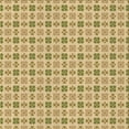 thumbnail image 1 of Ahgly Company Indoor Square Patterned Dark Golden Rod Brown Area Rugs, 4' Square, 1 of 6