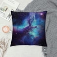 thumbnail image 2 of Fenyluxe Galaxy Dust Hologram Fashion Style Dirt-Resistant Throw Pillow Covers for Couch Sofa Bed Living Room Bedroom for Home Decor 20x20in, 2 of 5