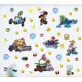 thumbnail image 4 of Mario Wall Sticker Cartoon Wall Decal Stickers Diy Removable Stick Baby Boys Girls Kids Room Nursery Wall Mural Decor, 4 of 5