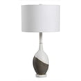 thumbnail image 2 of Uttermost Tanali Transitional Concrete Resin and Iron Table Lamp in Gray/White, 2 of 5