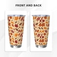 thumbnail image 3 of Fotbe Autumn Leaves 2 Pattern 20 oz Tumbler Stainless Steel Vacuum Insulated Coffee Ice Cup Double Wall Travel Flask Leak-proof Coffee Cup-Without Straw, 3 of 8