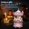 thumbnail image 3 of Carousel Music Box with LED Light Music Case Luminous Children, 3 of 8