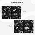 thumbnail image 4 of Placemats Set of 4 / 6, Ho-Ho-Ho 2 Placemats for Dining Table Indoor/Outdoors Heat Resistant Washable Placemats 18" x 12", 4 of 8