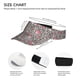 thumbnail image 3 of Balery Rose Mix Leopard 3 Gorra deportiva con visera ajustable para mujer y hombre (talla única), 3 of 7