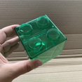 thumbnail image 4 of Visland Coin Bank Transparent Visible Easy to Use Kids Building Block Design Money Saving Box for Gifts, 4 of 4