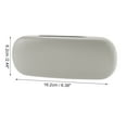 thumbnail image 4 of Unique Bargains Upscale Eyeglasses Case Storage 6.38"x2.44"x1.46" Gray, 4 of 5
