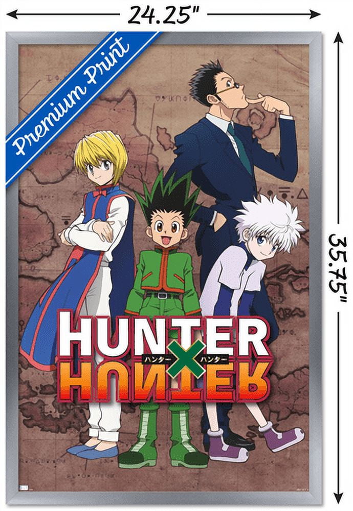 Poster Adesivo Anime Hunter x Hunter Grupo 2 - Cogumelo Corp