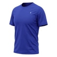 thumbnail image 5 of oqasdz T Shirts for Men Classic Large Sized Sporty Patterned Short Sleeved Round Neck Solid Color Soft T Shirt Breathable Casual Outdoor T-Shirts, 5 of 7