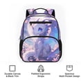 thumbnail image 6 of KUIFORTI Cute Dragon Toddler Backpack Girls Kids School Bag with Multiple Organizer Pockets Adjustable Straps for Preschool Kindergarten Back to School Gifts, 6 of 7