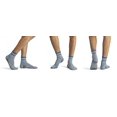 thumbnail image 2 of u&i Mens Performance Cushion Cotton Mid Cut Quarter Athletic Socks, Grey (8-Pack), 2 of 4