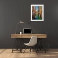 thumbnail image 3 of Sviridov, Sergei 25x32 White Modern Wood Framed Museum Art Print Titled - Venice Memories VII, 3 of 4