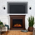 thumbnail image 6 of Real Flame Crawford 48" Slim Electric Fireplace in Chestnut Oak, 6 of 9