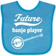 thumbnail image 3 of Inktastic Future Banjo Player Childs Music Boys or Girls Baby Bib, 3 of 4