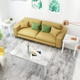 thumbnail image 5 of AWQM Faux Marble Coffee Table Set, Coffee and End Table Set of 3, White, 5 of 7