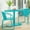 Teal, variant on Elegant Iron Bistro - Teal Matte For Garden Bright