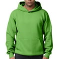 thumbnail image 2 of Resicozy Mens Hoodies Pullover Long Sleeve Casual Fashion Sweatshirts Winter Solid Color Hooded Tops with Pocket Green S, 2 of 7