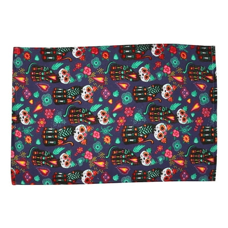 

1pc 70x45cm Halloween Style Cotton Kitchen Dish Towel Breathable Dish Towel