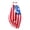 Red, variant on Toddler Kids Baby Girl Fourth of July Outfits American Flag One-Piece Sleeveless Jumpsuit,Red,2-3 Years