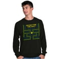 thumbnail image 5 of PACMAN St Paddys Irish For The Day Long Sleeve TShirt Men Women Brisco Brands S, 5 of 6