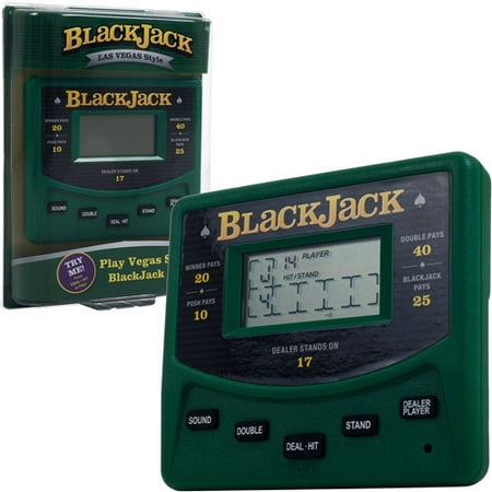 RecZone Electronic Handheld Las Vegas Style Blackjack