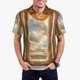 thumbnail image 1 of Balery Golden Drapes Pillars Clouds Camisa Polo de Hombre con Estampado, de Manga Corta y Tejido Medio, Camisa Tipo Golf Polo-3X-Large, 1 of 6