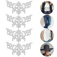 thumbnail image 4 of Clothing Accessories,4PCS Embroidered Patch Sewing Cloth Sticker Sewon Appliques Enhanced Durability, 4 of 8
