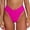 Hot Pink, variant on Women's High Waisted V-Cut Bikini Bottom High Cut Swimsuit Bathing Suit