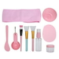 thumbnail image 2 of 12pcs Pratical Plastic Facial  DIY Kit,  DIY Bowl, for Woman Girl, 2 of 7