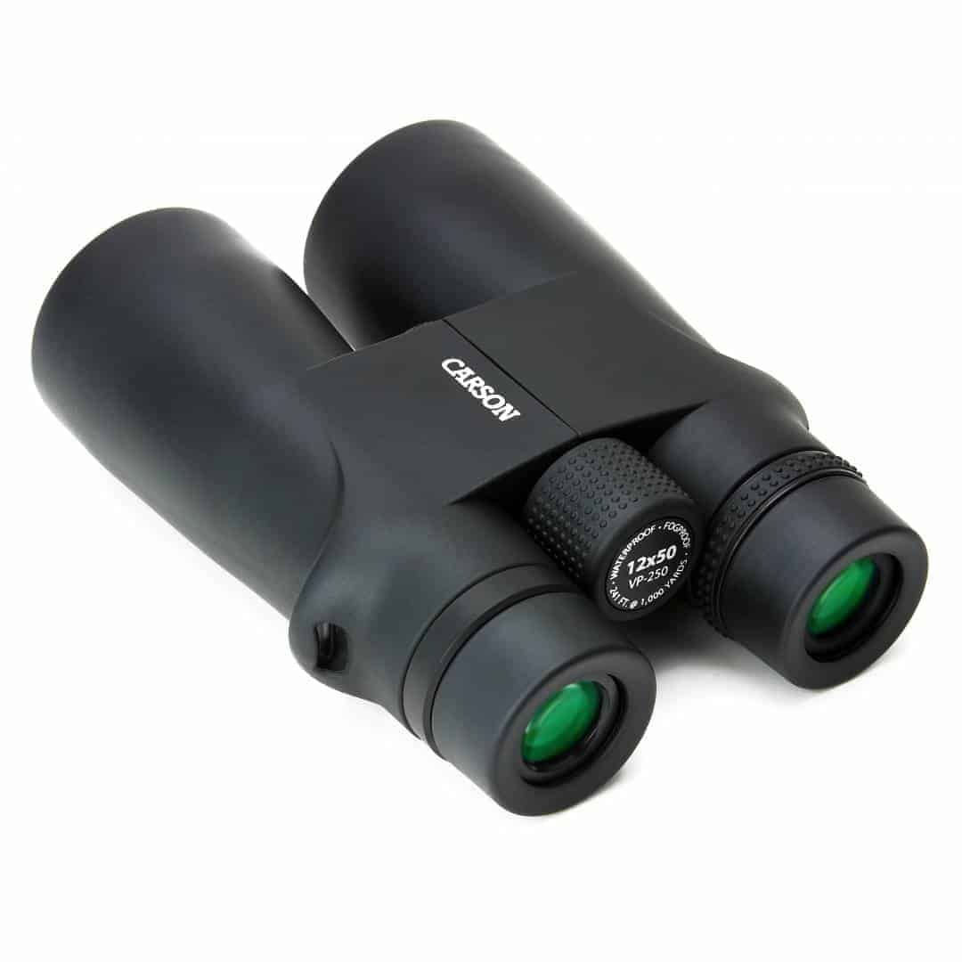 Carson VP Series 12x50mm Full Sized Waterproof High Definition Binoculars