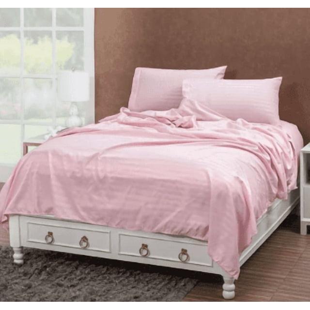 Sábanas Xtellar Matrimoniales Ultra Suaves Premium Color Rosa Claro