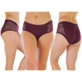 thumbnail image 4 of ToBeInStyle Women's 6 Pack High Waist Seamless Basic Briefs - Solid - OS, 4 of 5